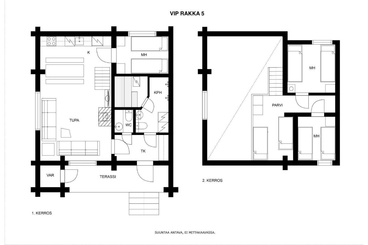 Vip Rakka Villas 5 & 6 เลวี ภายนอก รูปภาพ